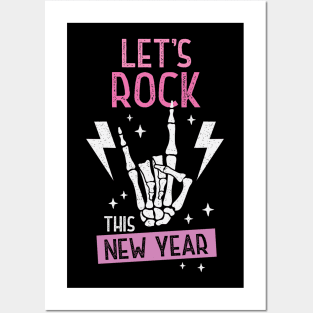 Let's Rock This New Year Posters and Art